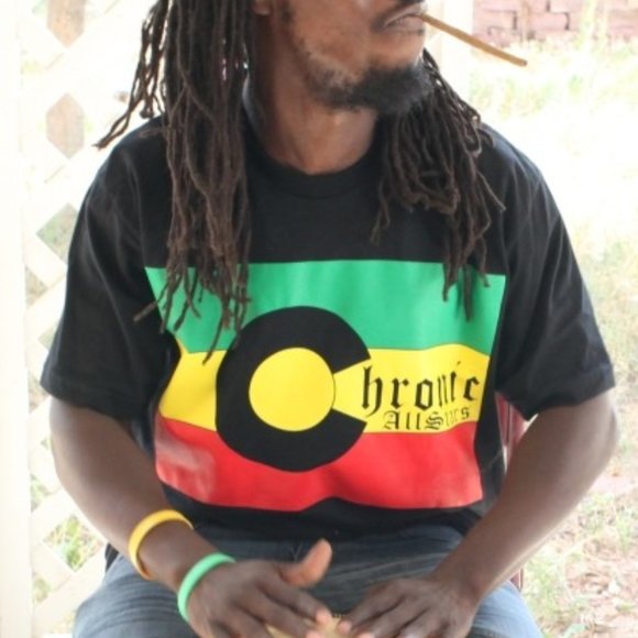 Chronic AllStars Rasta Flag Tee - Picture 1 of 1
